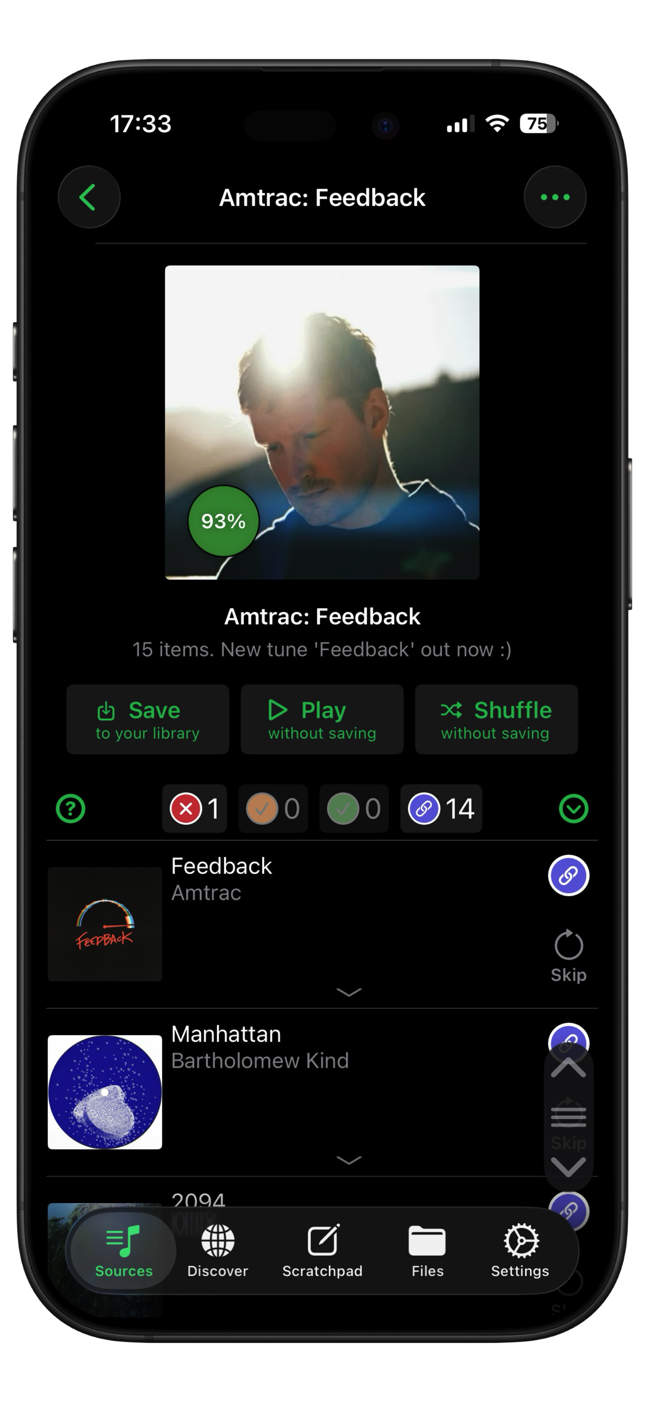 Playlisty finding best playlist matches